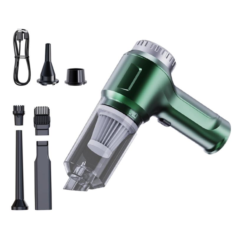 Small Wireless Hand Vacuum for Auto High Power 11000PA Rechargeable with Strong Suction and Attachments for Car