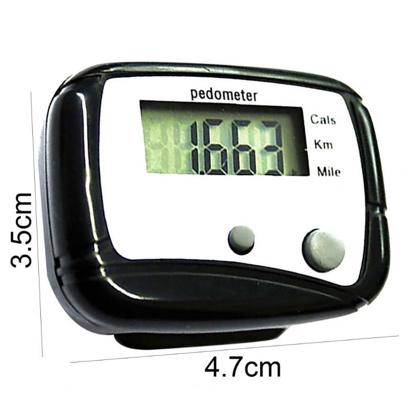 Multi Function Pedometer Step Counter Calorie Counter Distance Tracker Portable Pedometer For Walking Running