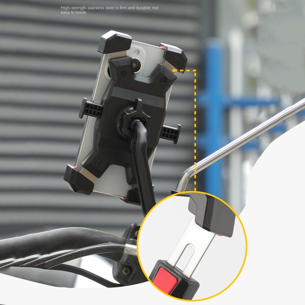 Adjustable Bicycle Cell Phone Bracket Non-slip 360 Rotatable Bike Phone Holder  Motorbike