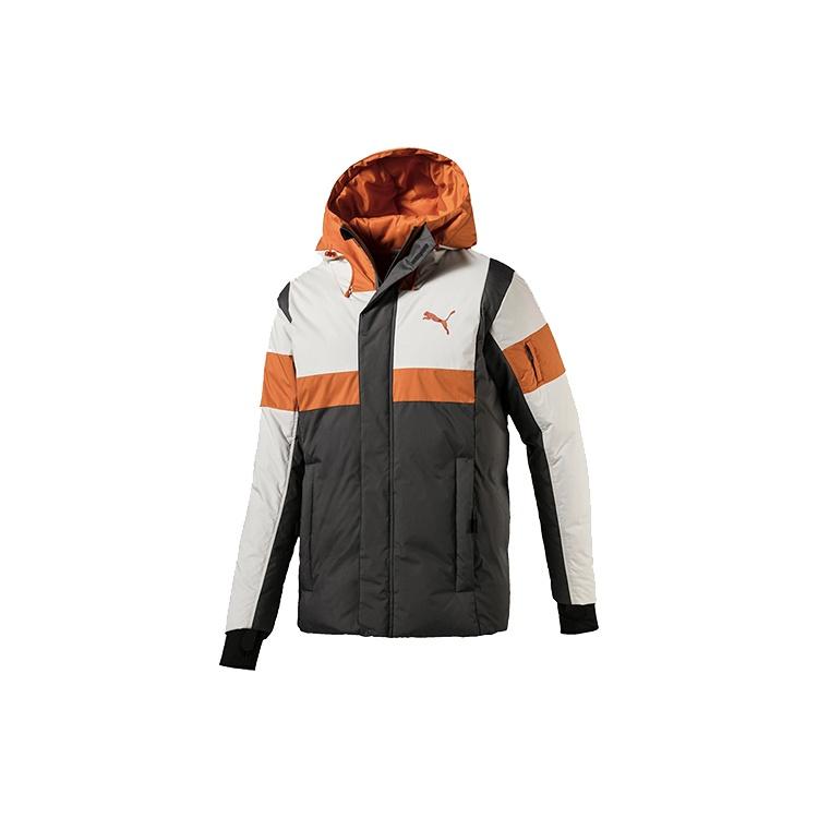PUMA Protective Down Jacket  Grey  Men s 580025-37 XS
