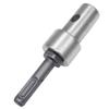 4.1 Inch Ground Auger Drill Adapter Thread Keyless Drill Chuck Adapter Round Shank  Impact Driver