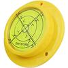 Round Bubble Level 90X17mm High Precision Circular Spirit Level with 3 Mounting Holes, Measuring Instrument Too
