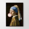 Poster Girl with a Balloon Vermeer