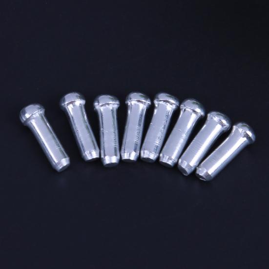 100Pcs Bike Brake Cable Cap Aluminum Brake Cable End Cap
