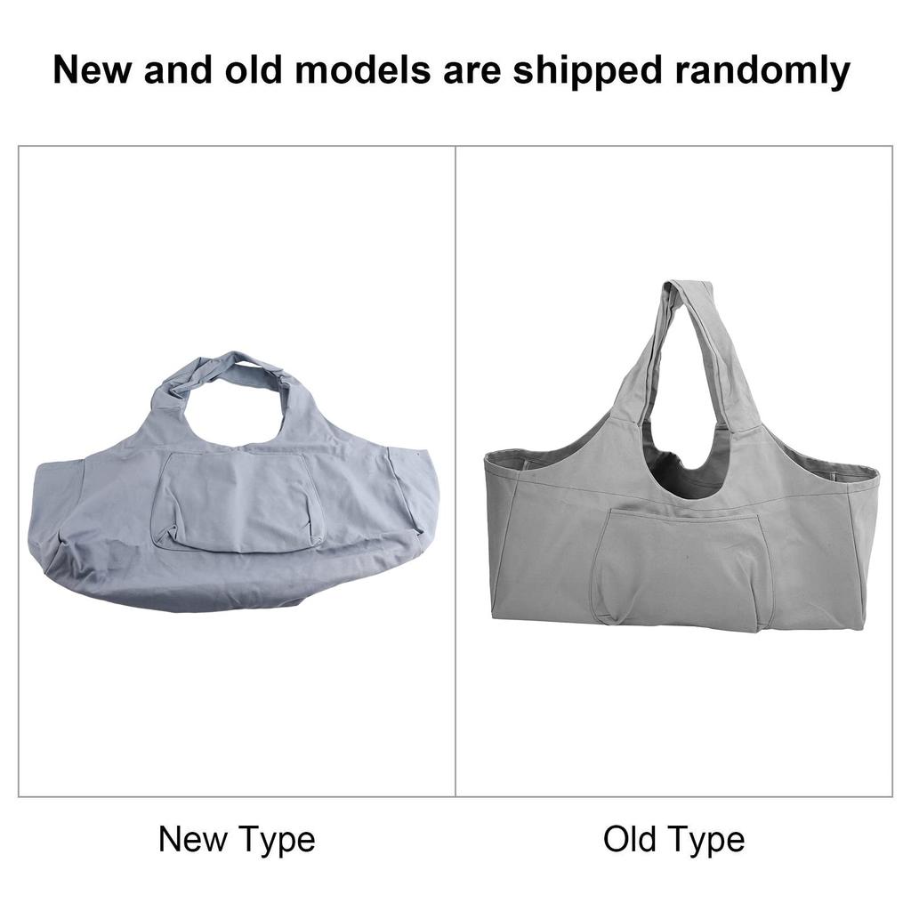 and spacious yoga bag with yoga mat perfect for travel or as a gift Lightweight, durable, bag/gym storage, (grey)