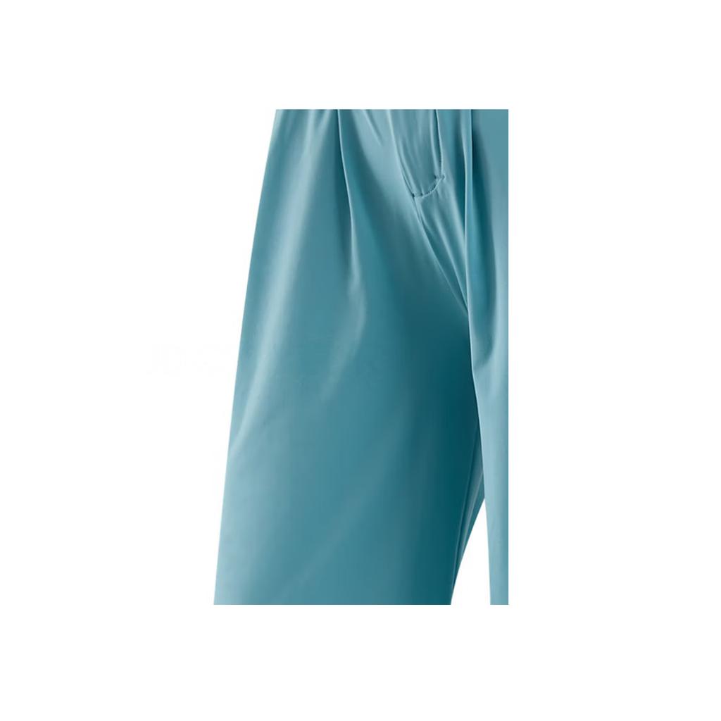 Nike Simple Breathable Versatile Straight Leg Casual Pants Women Bottoms Sky-Blue FQ2167-464