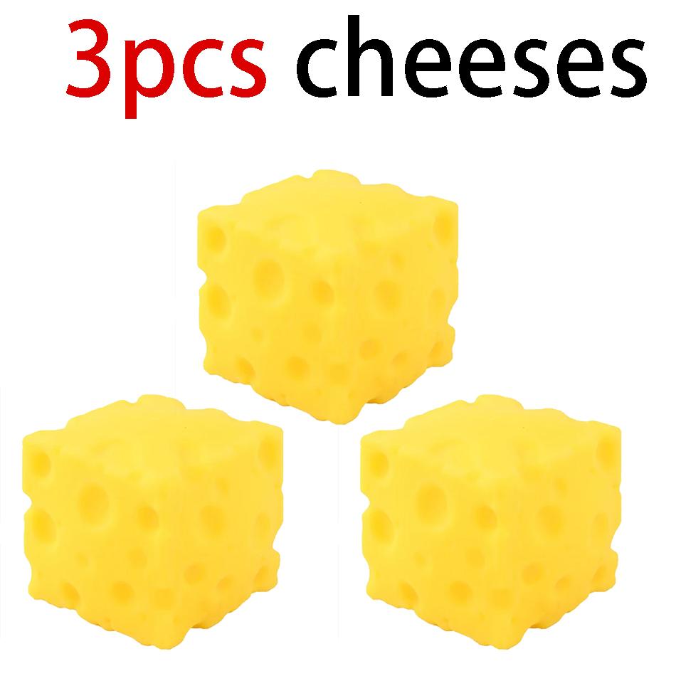 Squishy Square Cheese Squeeze Toy Soft Decompressing Pinching Cheese Sticky Slow Rebound Toy Christmas gift