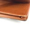 Louis Vuitton M60825 Monogram Porto Cartes Cr_dit Bi-fold Long Wallet Brown
