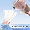Disposable Sweat-Absorbing Hat Brim Pads for Anti-Dirt Protection - Ideal for Military Training & Baseball Caps