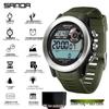 Reloj Deportivo Impermeable Unisex Sanda con Podómetro, 2 Alarmas y Rastreador de Calorías