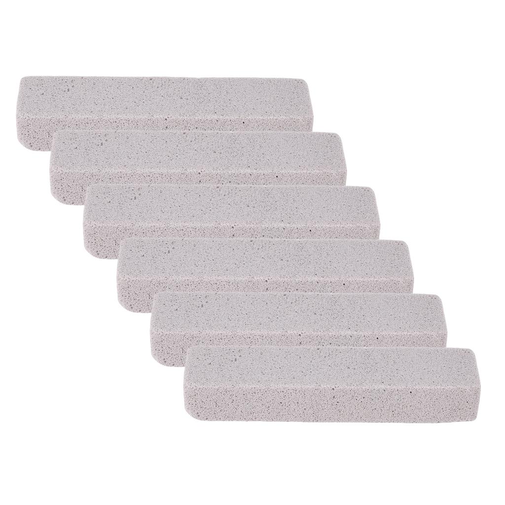 6PCS Pool Pumice Stones PVC Material Cleaning Block for Kitchen Sink Toilet Bowl Bathtub Shower