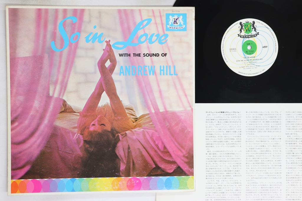 LP Record ANDREW HILL - So In Love RJ7152 WARWICK 1976 Japan Jazz Used