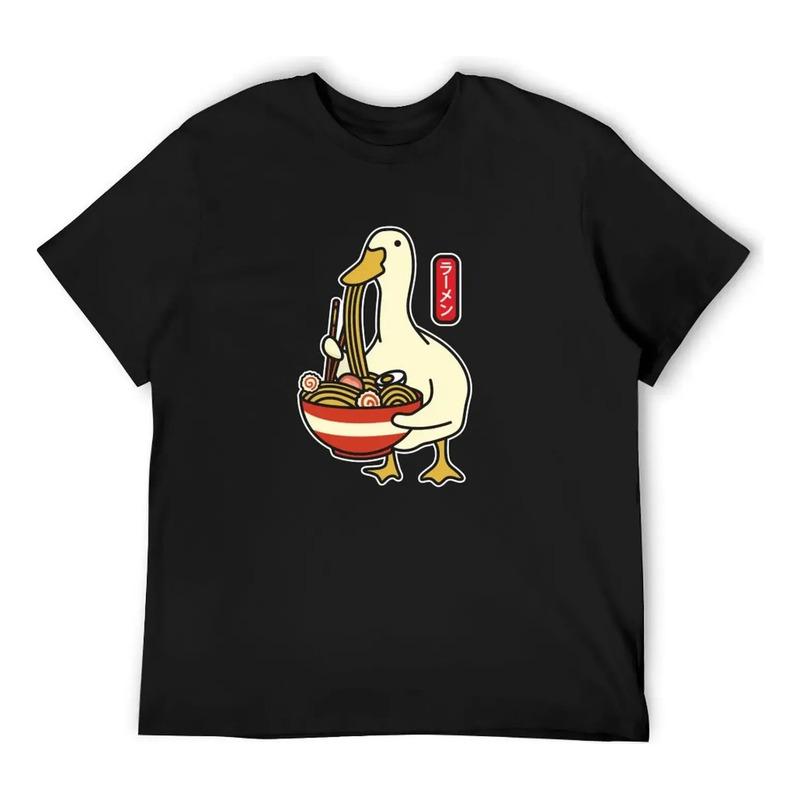 Camiseta Goose Ramen Noodles, Blusa Con Estampado De Balonce S