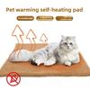 Winter Self Heating Pet Pad Self-Warming Mat Washable Lamb Cashmere Bed for