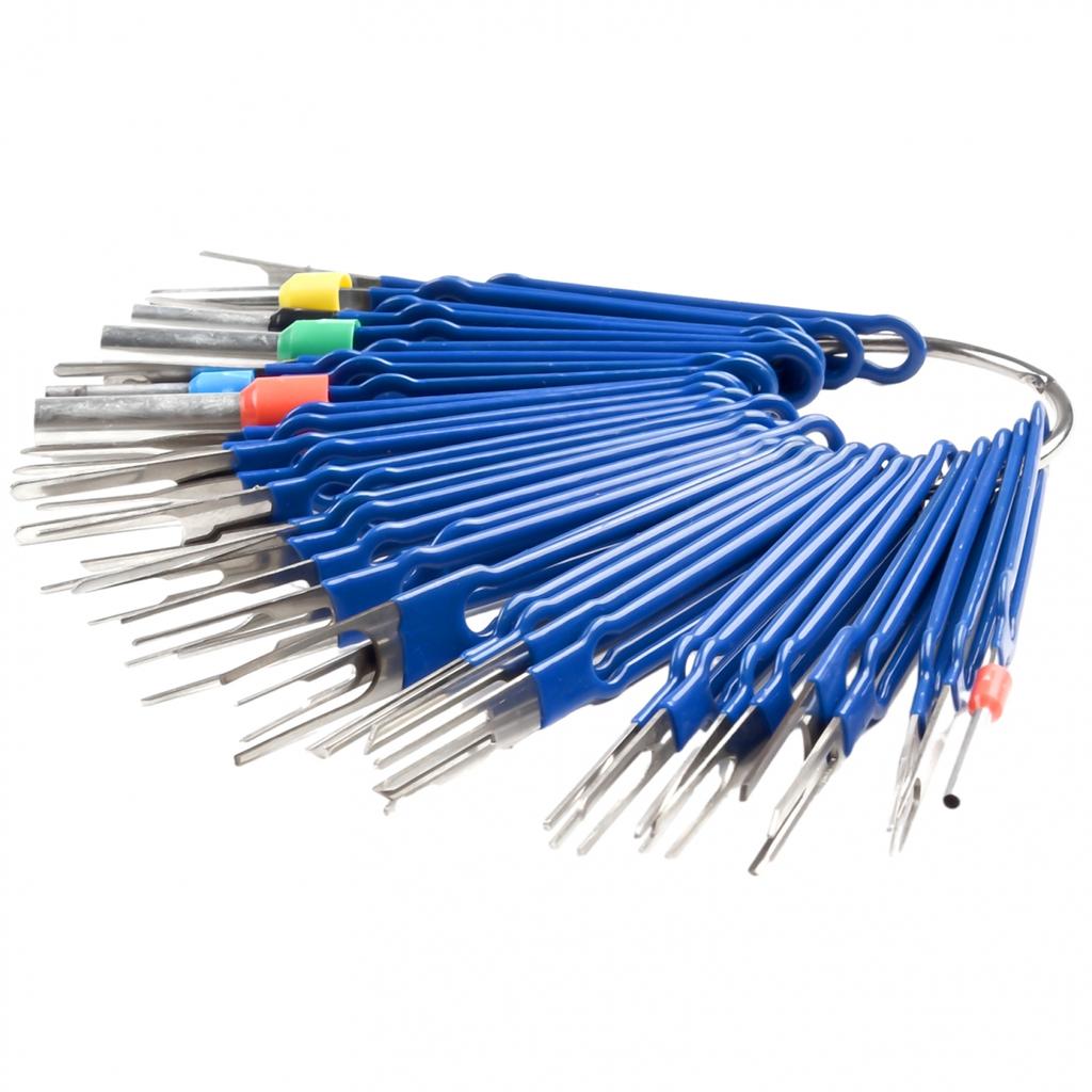 36 stk. Verktøysett for fjerning av terminaler. Fjerning av pinne for elektrisk kontakt