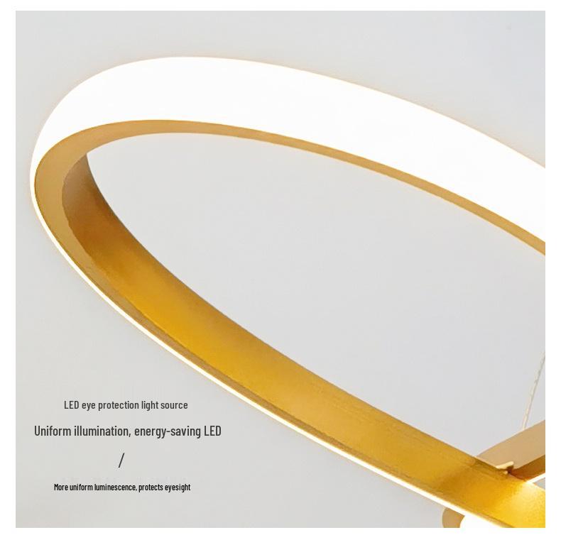 LED Modern Industrial Pendant Light for Dining, Bedroom, Living Room, or Bar - Creative and Stylish Design