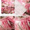 Set Of 2 Flat Printing Happy Valentine Day Party Curtain Creative Pink Owl Digital Printed Polyester Drapes Holiday Decorations