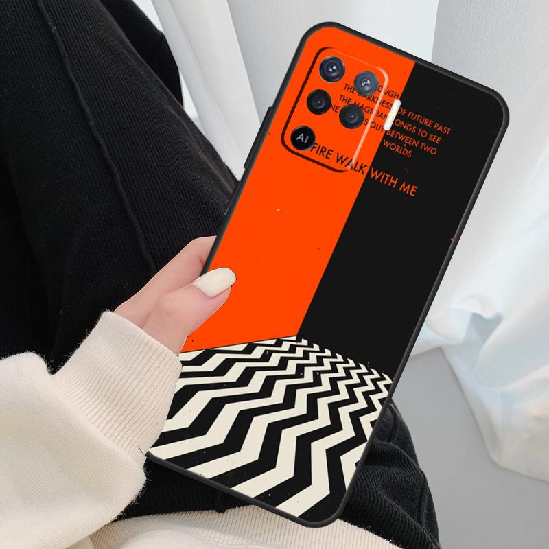 Twin Peaks Fire Walk With Me Case For Oppo A17 A57 A77 A40 A78 A54 A74 A94 A76 A16 A96 A18 A60 A80 A38 A58 A98 A15 A5 Pro