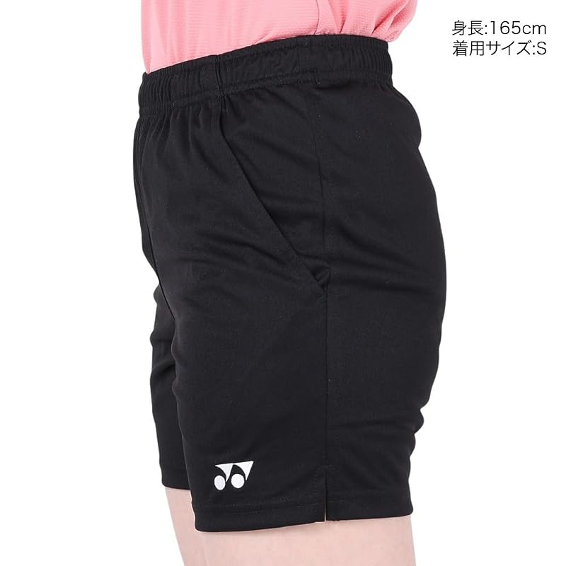[Yonex] Women's Knit Half Pants 25068 Black (007) L