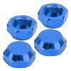 4pcs 1Celsius8 RC Hex Hub Nuts Dustproof Lightweight 17mm Aluminum Wheel Hex Drive Hub Adaptor