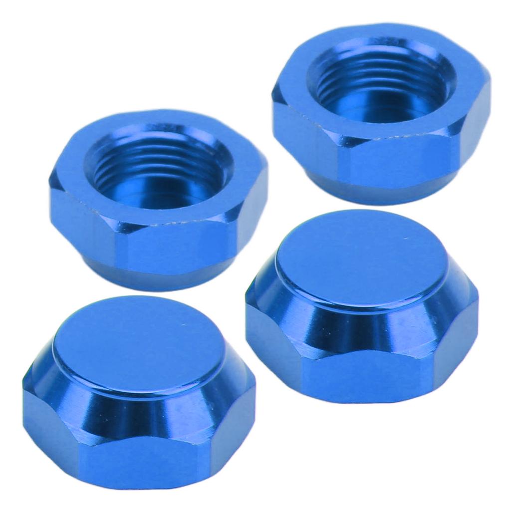 4pcs 1Celsius8 RC Hex Hub Nuts Dustproof Lightweight 17mm Aluminum Wheel Hex Drive Hub Adaptor