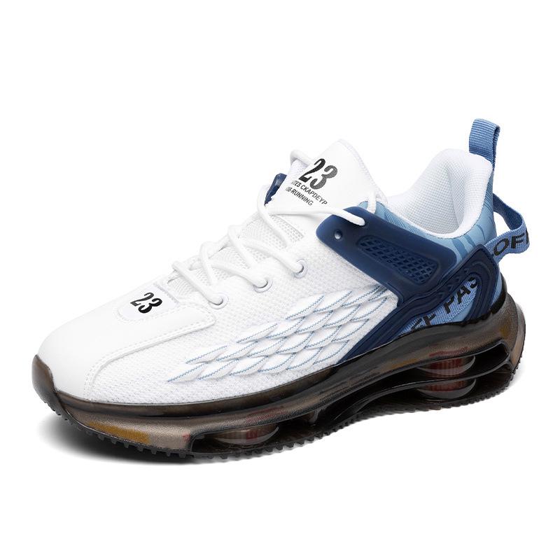 Herren Schwarze Drachenschuppen Krieger Sneaker – Trendige Lässige Popcorn Sportschuhe im AJ-Stil