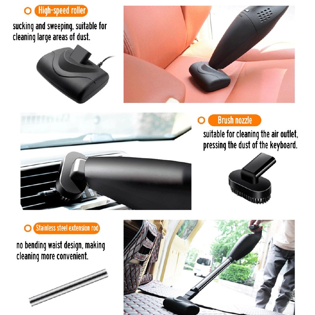 120W Cordless Handheld Vacuum Cleaner HandStick Cyclon Auto Wireless Cleaning Tool Super Suction Wet And Dry Dual Use