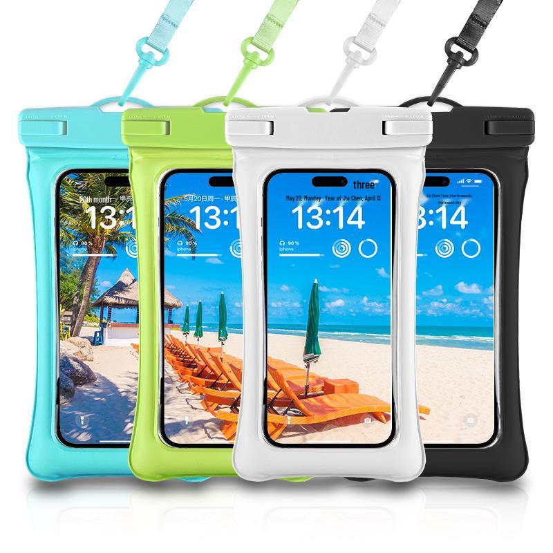 Floating Dual Airbag Waterproof Phone Case for Outdoor and Diving