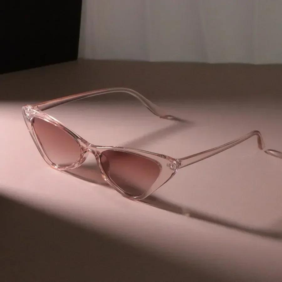 Retro Cat Eye Designer Sunglasses Women Men Small Frame Mirror Sun Glasses Female Male Outdoor Vintage Brand