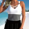 Women's 2025 Split Skirt Swimsuit - Sexy, Hot European & American Fashion for Summer