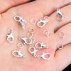 5M Bulk Silver Color Link Chain With Jump Rings Lobster Clasps Necklace Chains DIY Jewelry Making Supplie Necklaces Accessories