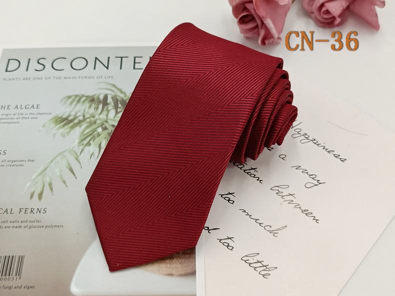 Herren Formell 8cm Schwarz Gestreifte Krawatte, Polyester-Seide, Jacquard Garngefärbt, Handgestrickt.