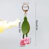 1PC Bag Pendants Fashion Floral Shape Clothing Accessories Keychains Bag Charms Tulip Shape High-End Multicolor