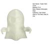 Halloween Mini Ghost Cover Cap for Trailer Coupling Glow-in-The-Dark Car Trailer Hitch Ball Cover for Towing Truck RV Accessories