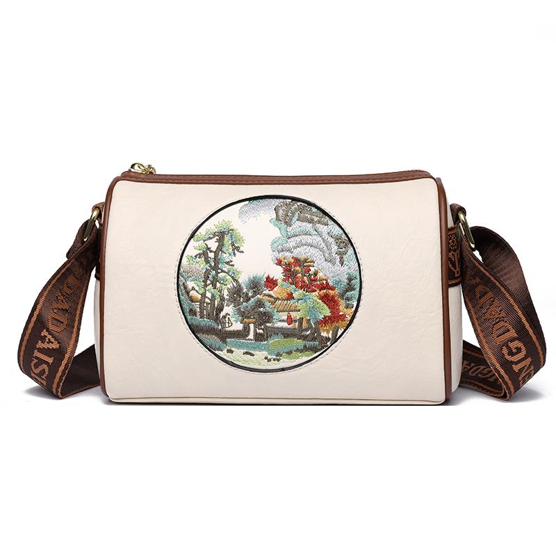 

Повседневная женская сумка из мягкой кожи, на плечо, кроссбоди, для женщин, 2025, новая модная сумка-мессенджер с принтом, женская сумка-тоут