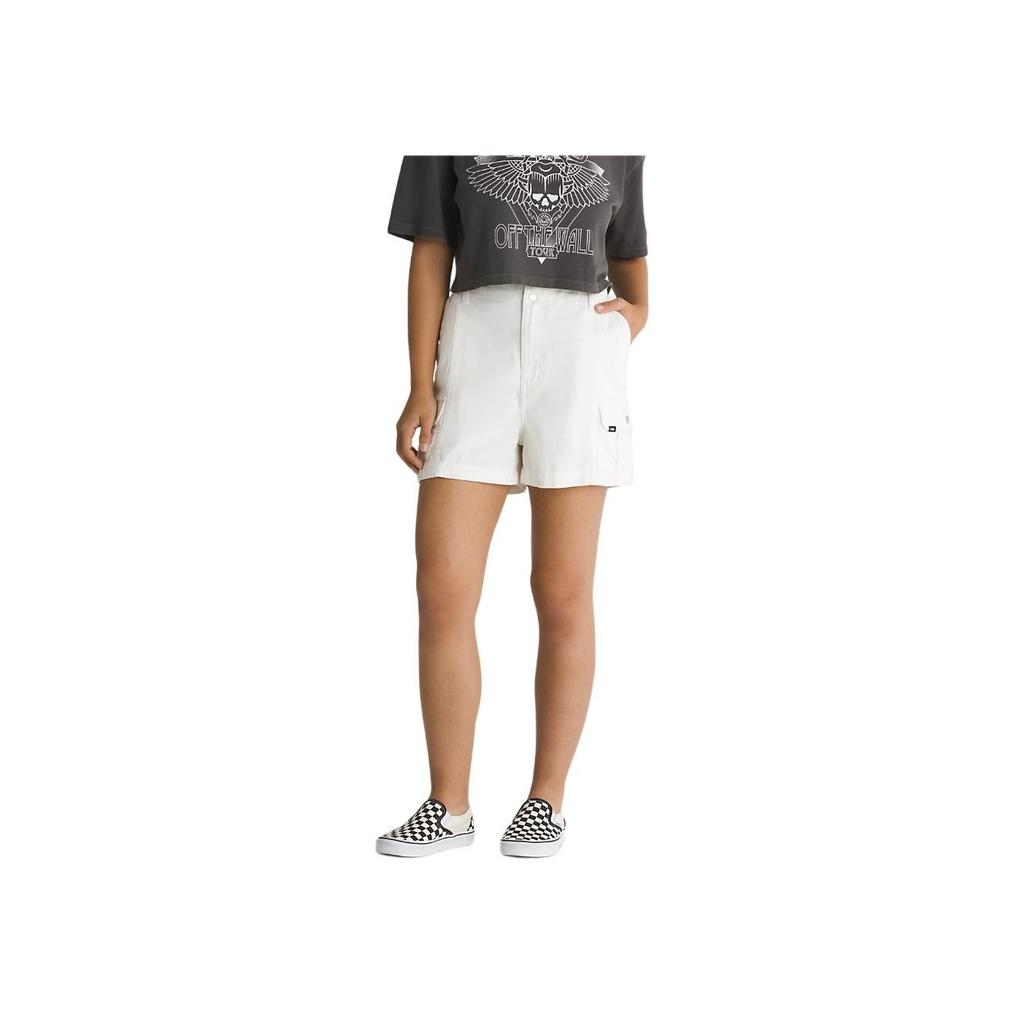 Vans Sidewalk 3.5 Versatile Fashion Solid Color Cargo Shorts Women shorts Cotton-Candy VN000GJCFS8