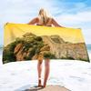 Oversized Microfiber Sand Free Towels Pool Beach Towels Quick Dry Beach Towel Chinese Style Beach Towel for Women and Men