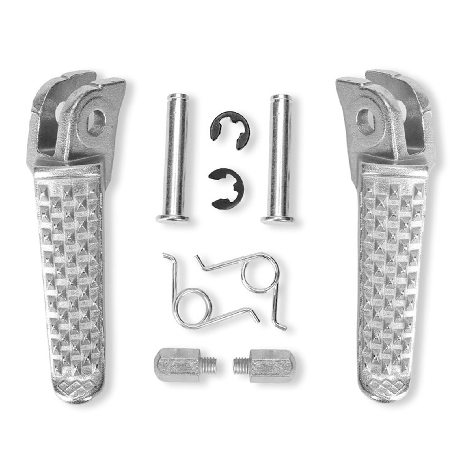 LEXOR Универсальные алюминиевые мотоциклетные подножки для Honda CB400SF, NC31, NC39, NC42, CB1000SF, SC30 и CB1300SF [Передние]