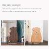 Animal Shape Walnut L-shaped Desk Organizer Book Holder Cartoon Bear Wood Bookend  Student
