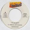 7inch Record G. VIBES  JAH MASON  Life Is There NFM014 New Faze Muzic 2000 UK Reggae Ska  Dub Used
