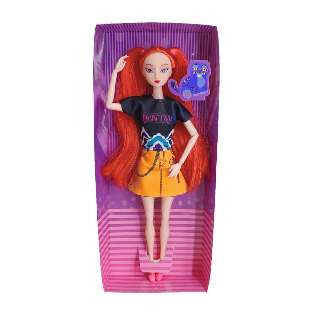K-POP Demon Hunter Girl Group Dolls: Lumi, Mila, Zoe Vinyl Figures Set