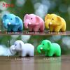 Elephant Miniature Animal Model Pvc Toy For Kids Sensory Play And Home Decor