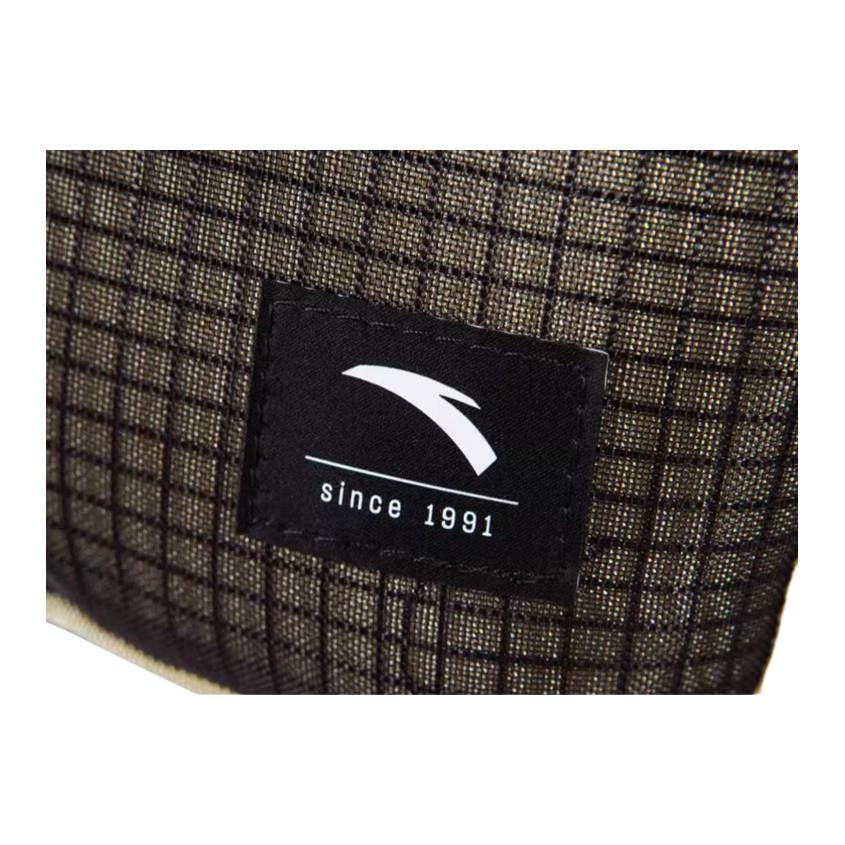 New Anta Variety Training Collection Fabric One Shoulder Crossbody Fanny Pack Unisex Khaki 992517131R-2