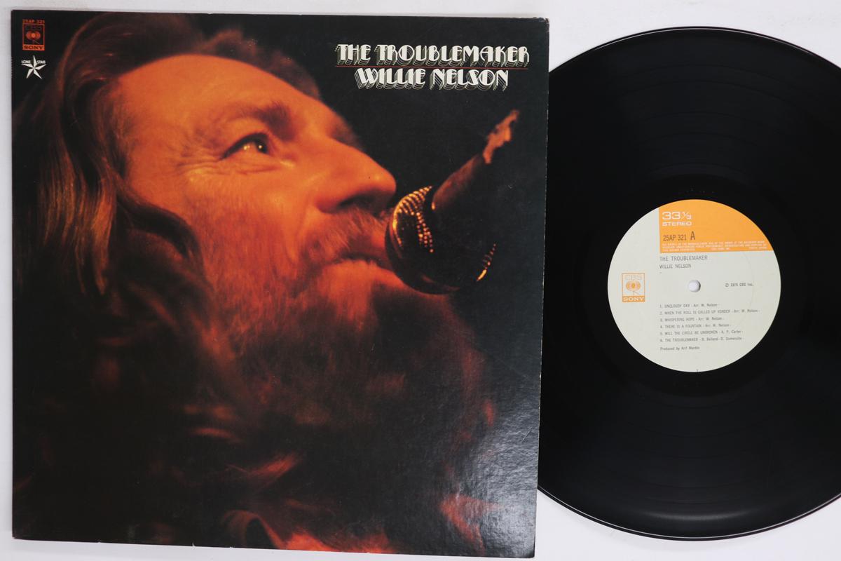 

Виниловая пластинка WILLIE NELSON Troublemaker 25AP321 CBS 1976 Япония КантриФолк Б/у