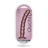 Ouch! - Silicone G-Spot Dildo with Beads - 20.5 cm