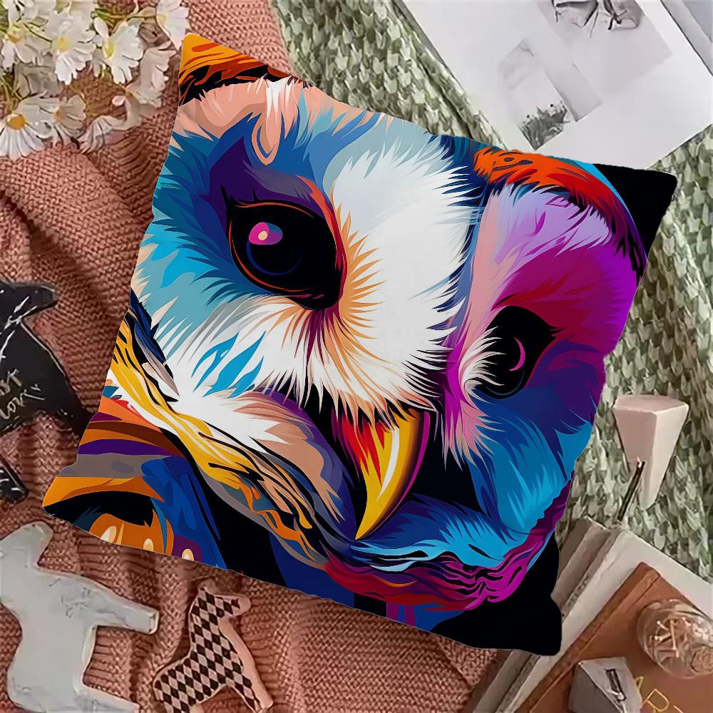 Cool Animal Wolf Tiger Pillow Case Pillowcase Home Sofa Cushions Car Cushions Pillowcover Office Pillowshell Pillow