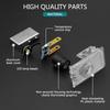 AAAEX1 2Pcs For Opel Insignia 2009-2016 2017 2018 Car Door Welcome Light LED Projector Lamp Decoration Styling Modification Accessories