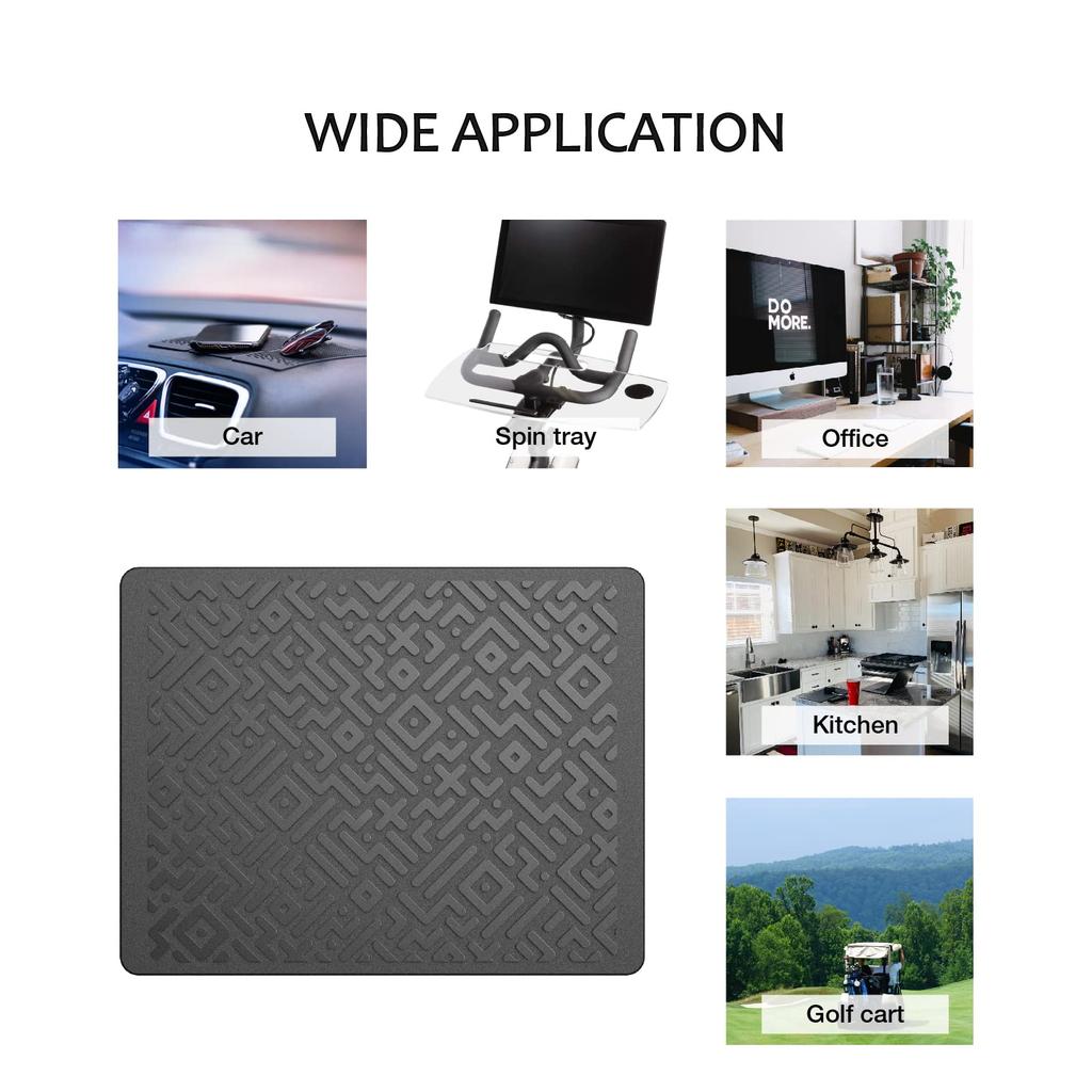 Brlvget Anti-Slip Dashboard Pad for Car Magic Sticky Grip Pad Adhesive Pad Multifunctional