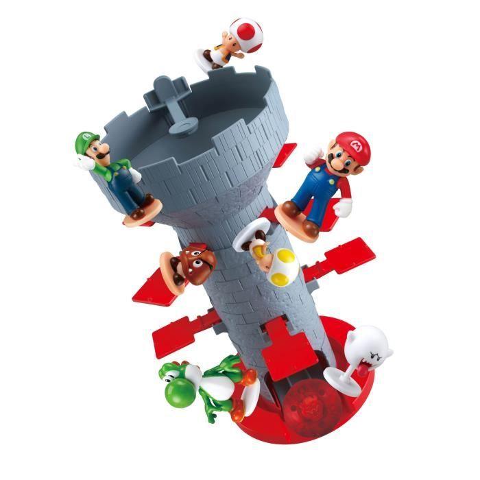 Super mario blow up! shaky tower - jeu de société - epoch - 7356