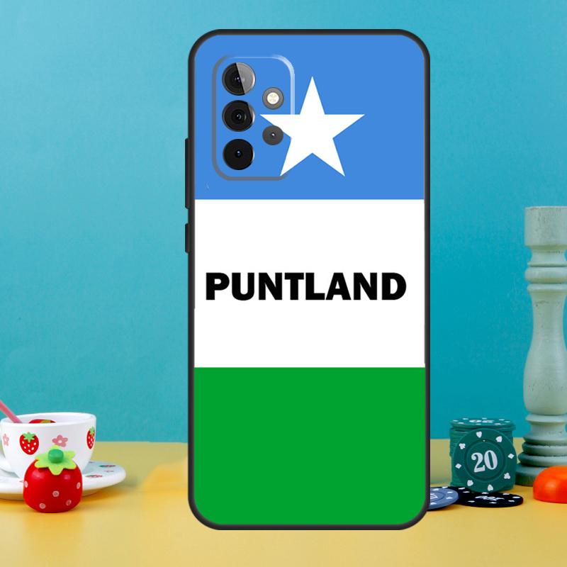 Puntland State Somali Flag Case For Samsung Galaxy A35 A26 A16 A05 A55 A15 A32 A12 A22 A52 A54 A34 A14 A56 A36 A13 A53